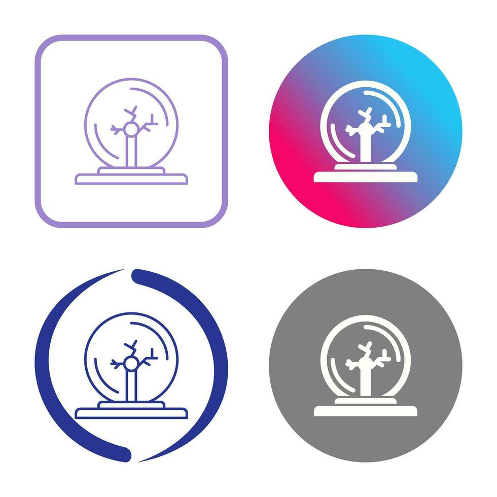 Plasma Ball Vector Icon