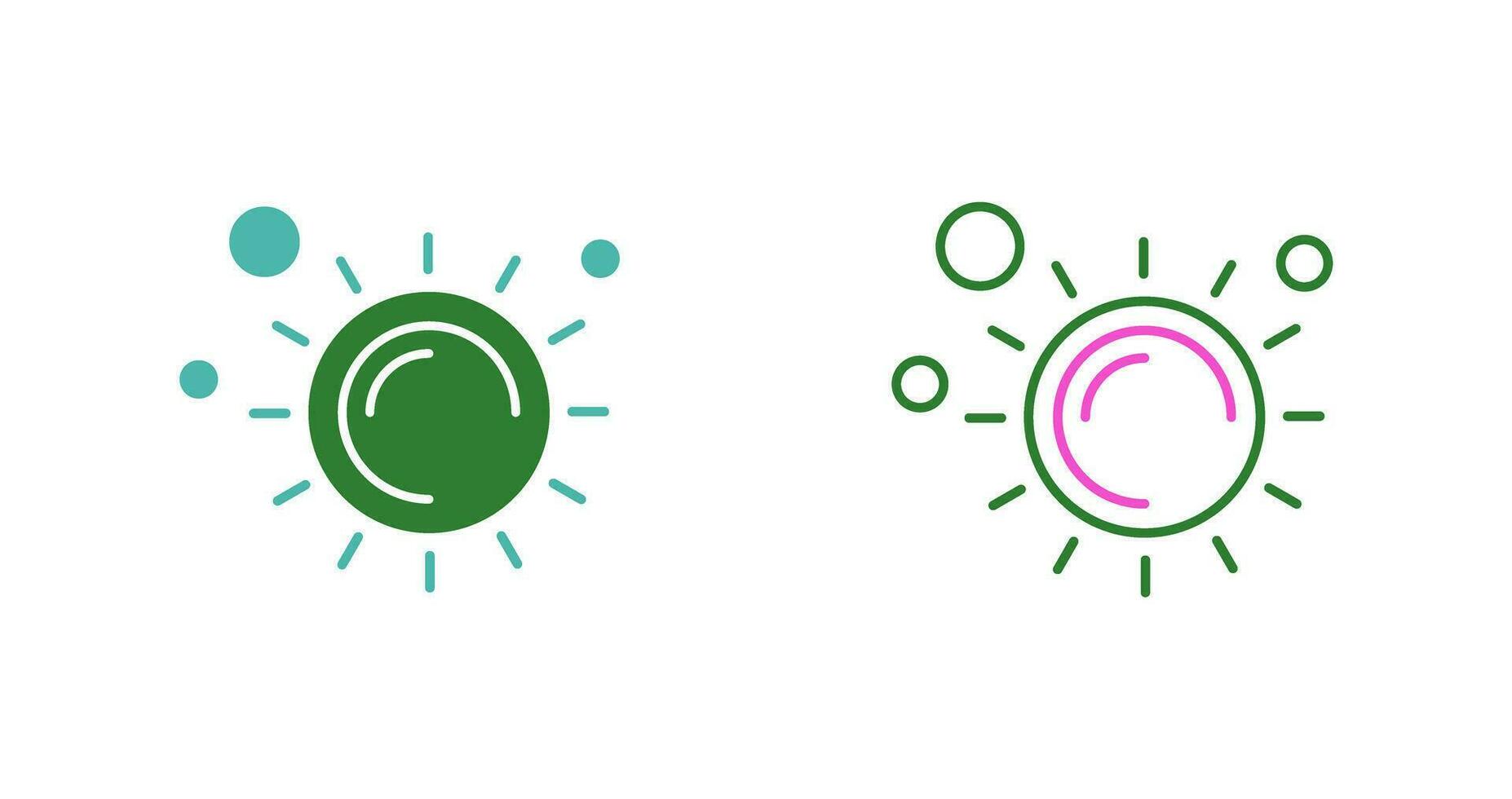 Sun Vector Icon