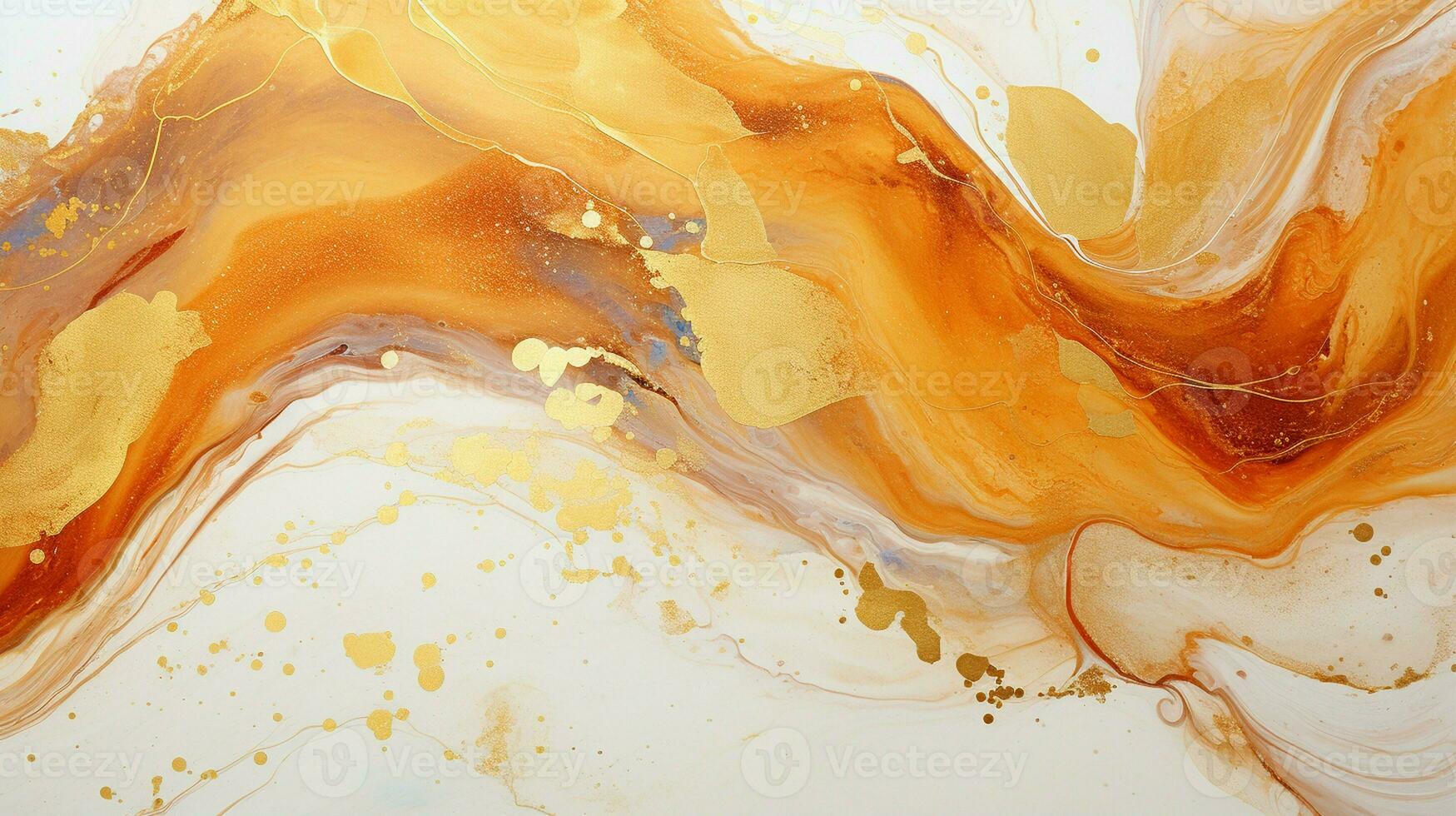AI generated Luxury Abstract Marble Texture Background, Creative multicolored Painted waves ink Technique photo
