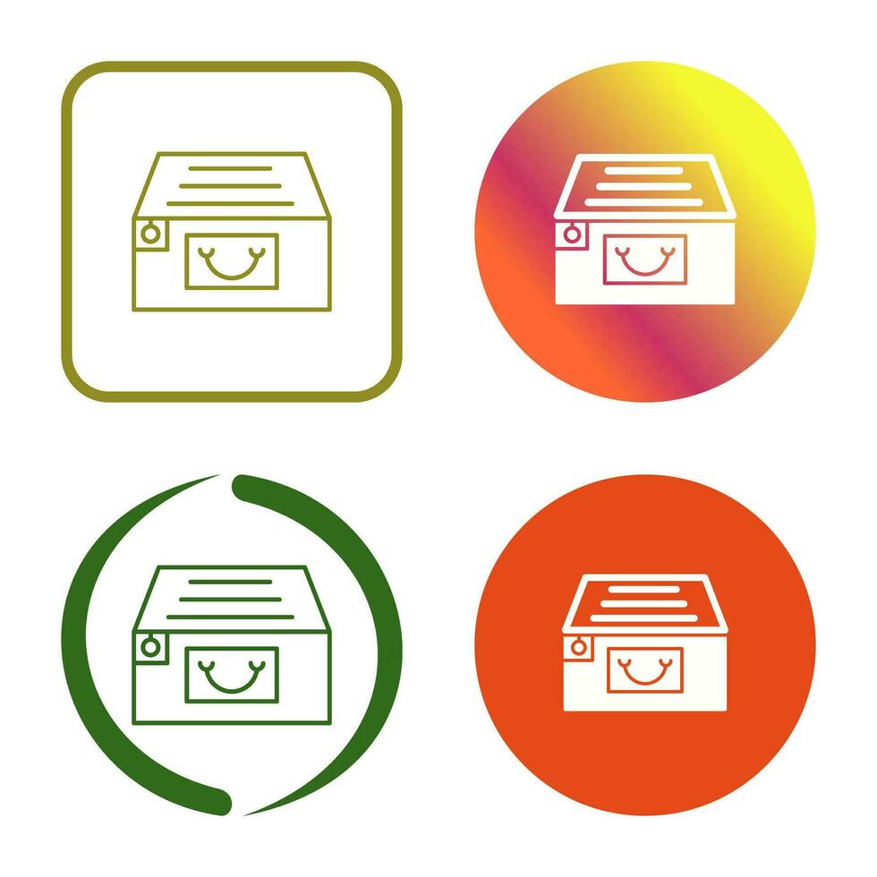 File Cabinet Vector Icon