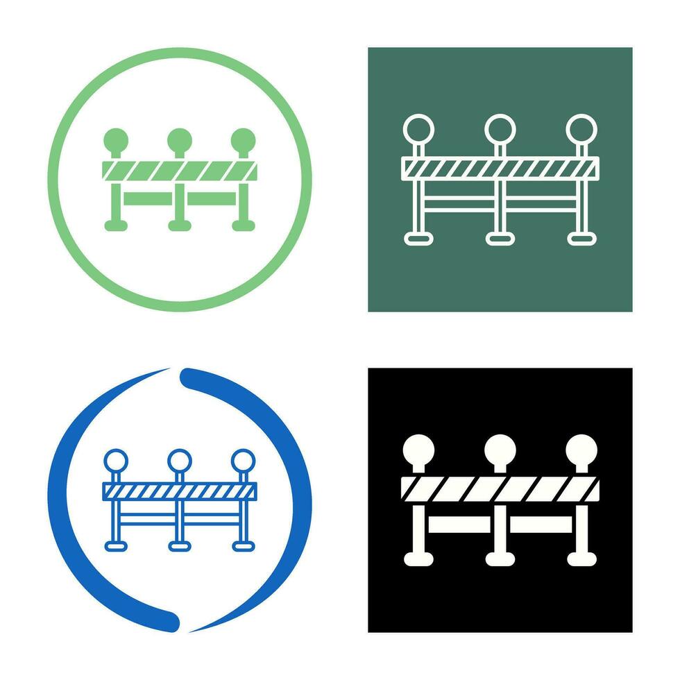 Roadblock Vector Icon
