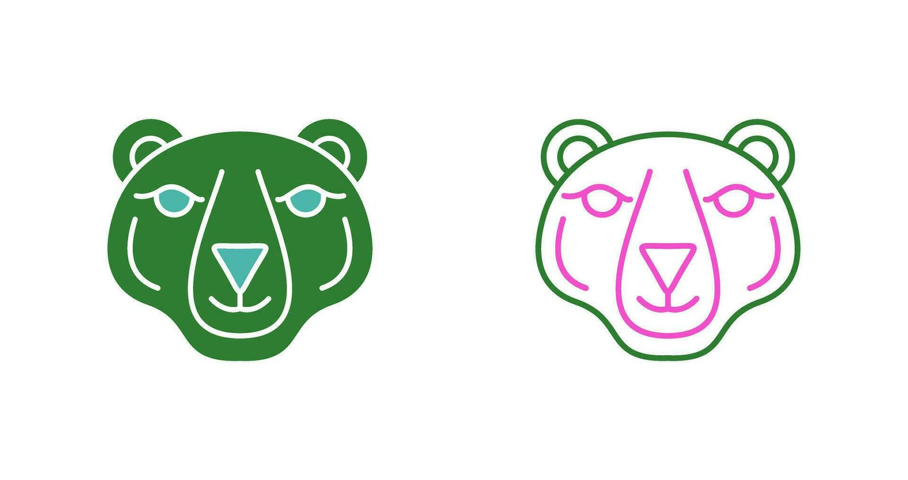 Polar Bear Vector Icon