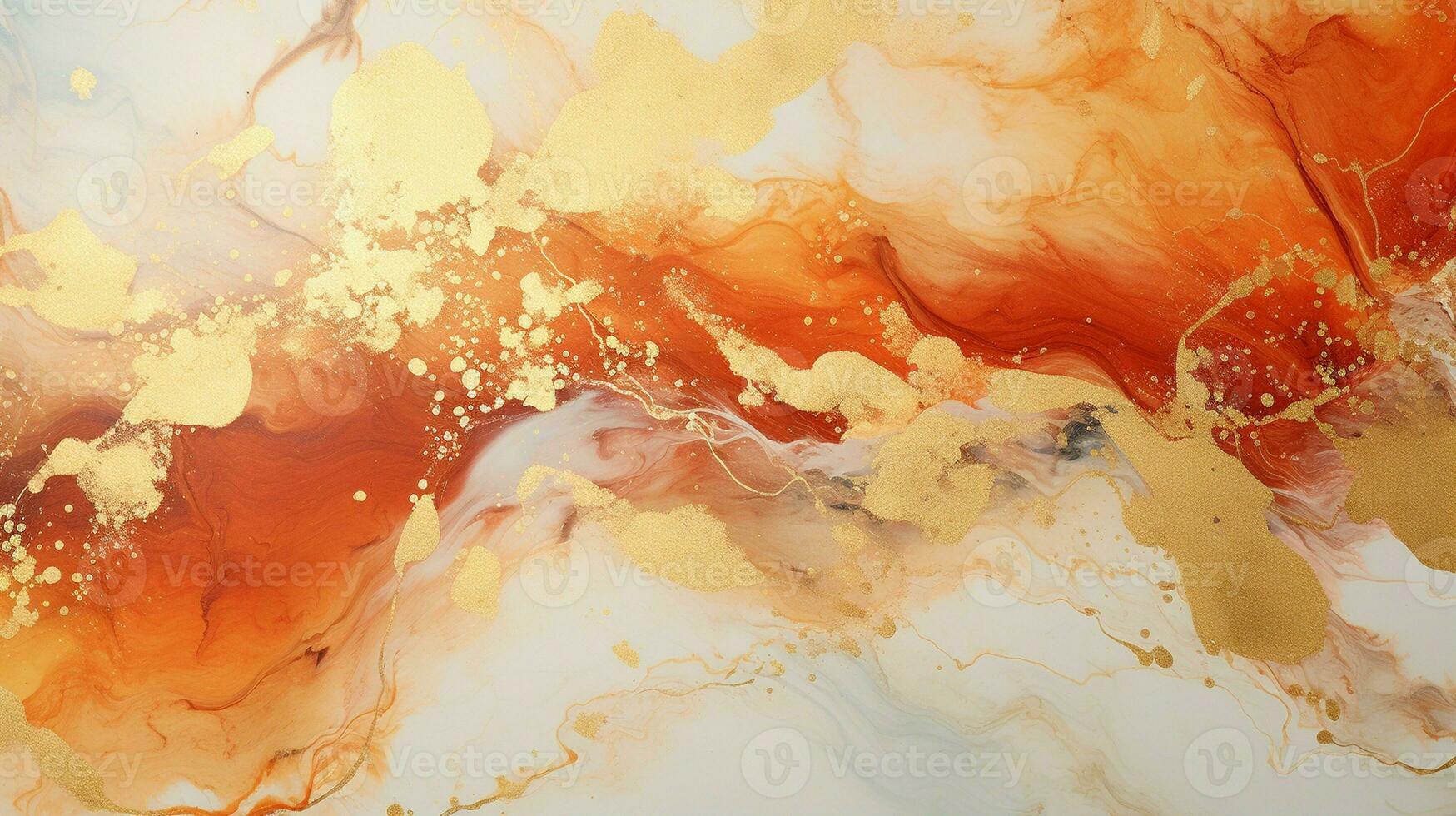 AI generated Luxury Abstract Marble Texture Background, Creative multicolored Painted waves ink Technique photo