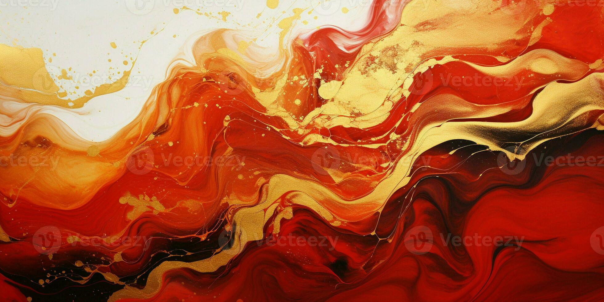AI generated Luxury Abstract Marble Texture Background, Creative multicolored Painted waves ink Technique photo