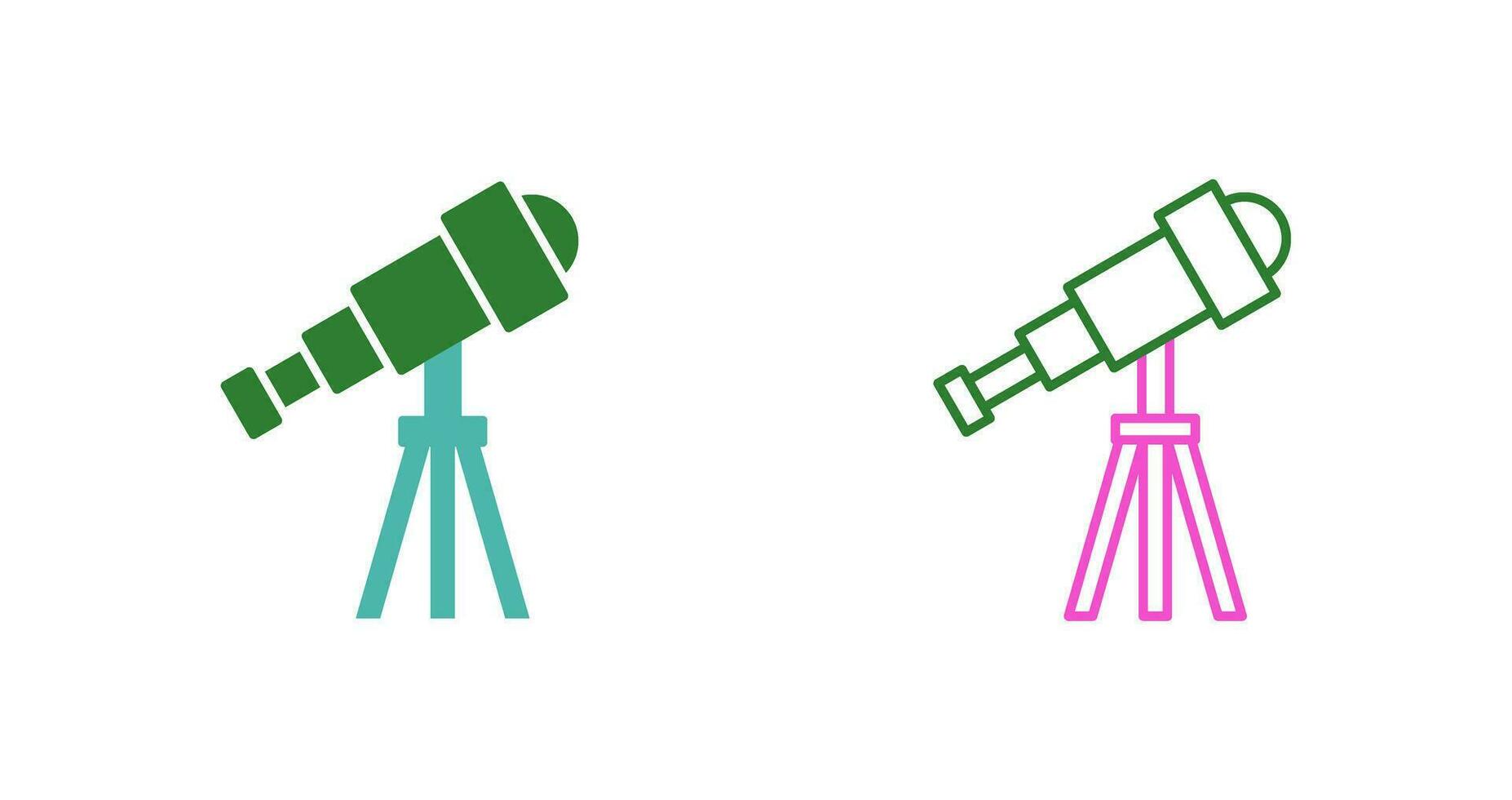 Telescope Vector Icon