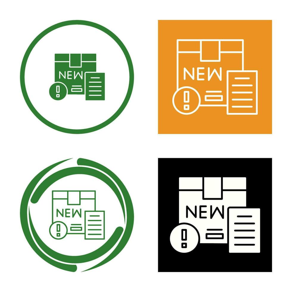 New Product Vector Icon