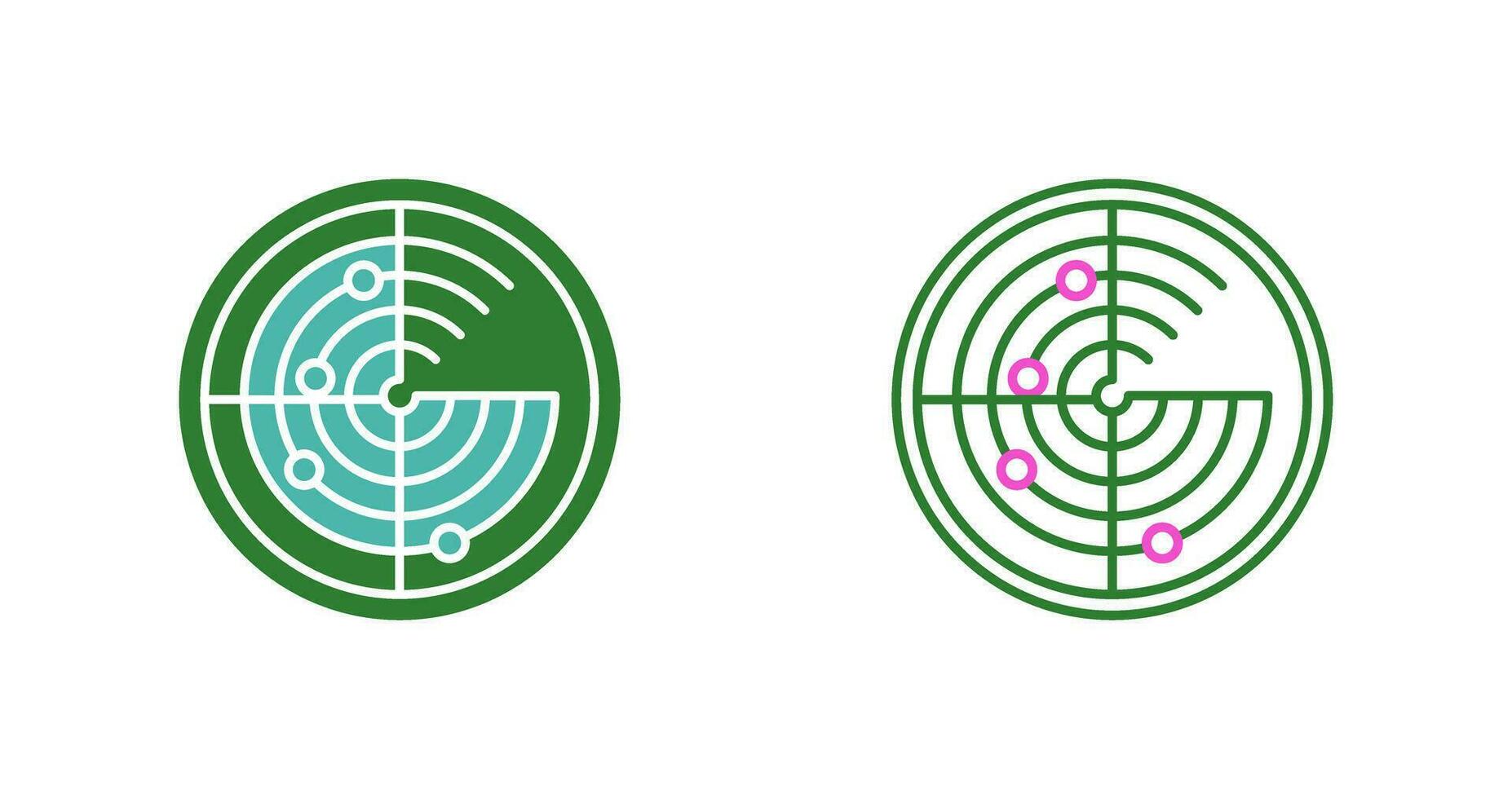 Radar Vector Icon