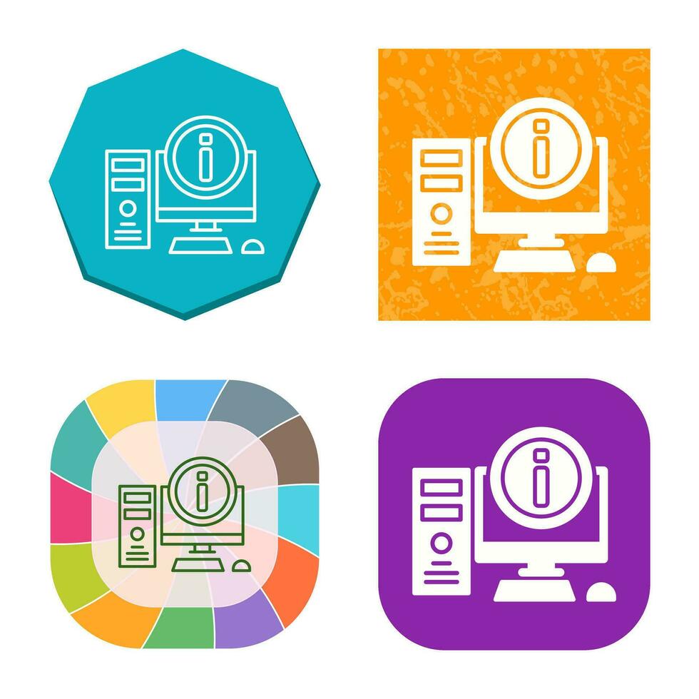 Computer Vector Icon 34650994 Vector Art at Vecteezy