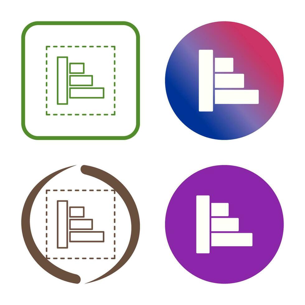 Object Alignment Vector Icon