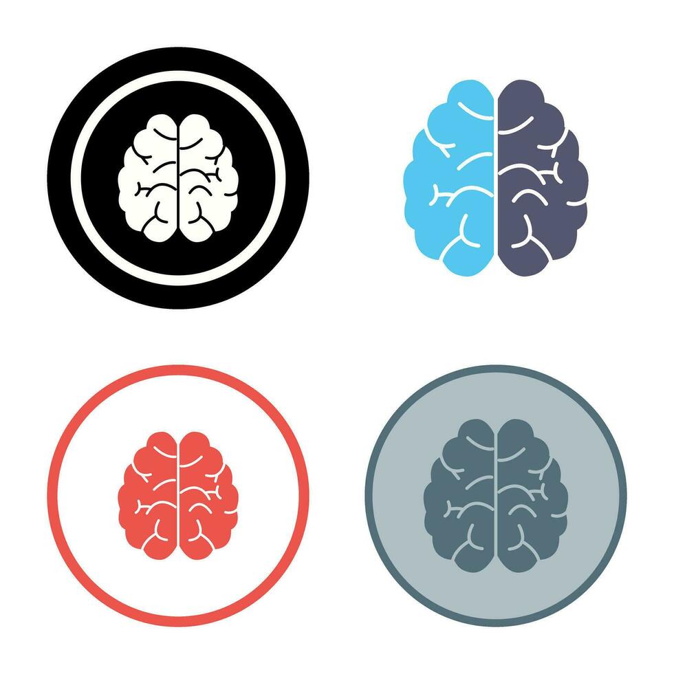 icono de vector de cerebro