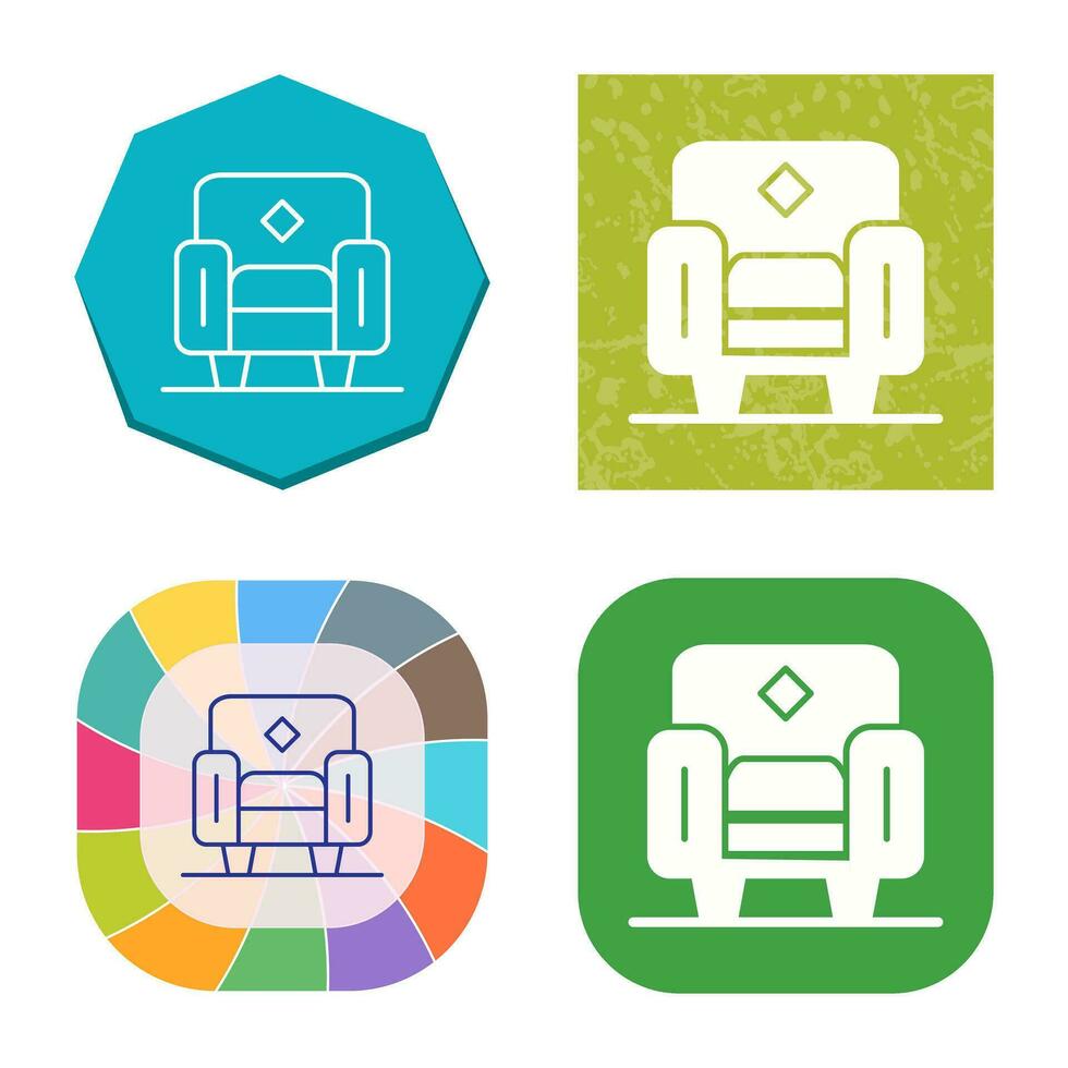 Armchair Vector Icon