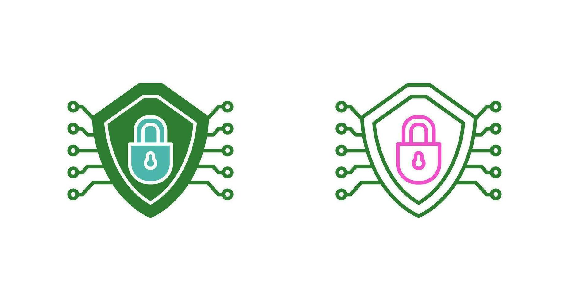 Cyber Security Vector Icon
