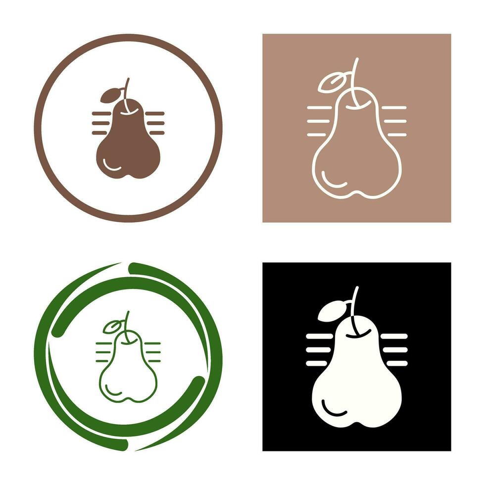 Pear Vector Icon