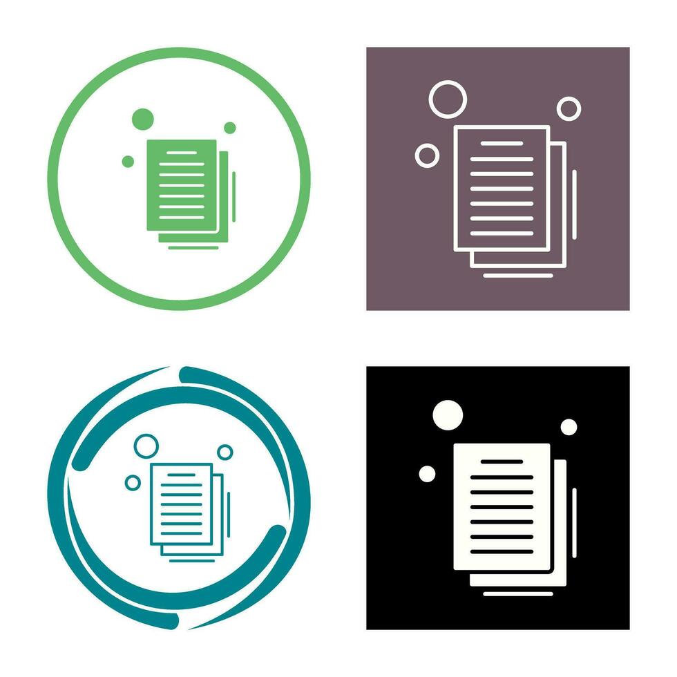 Document Vector Icon
