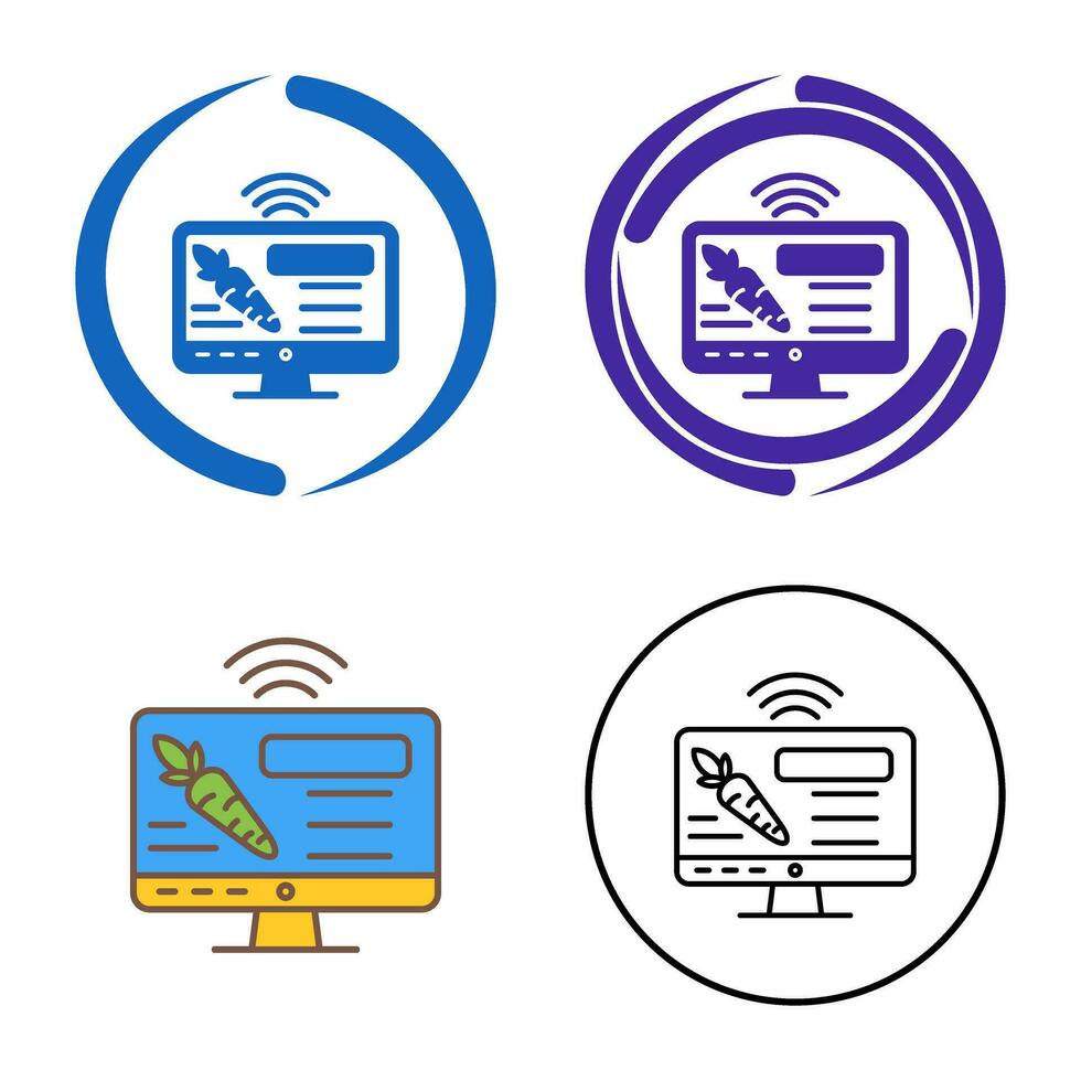 Line vector icon