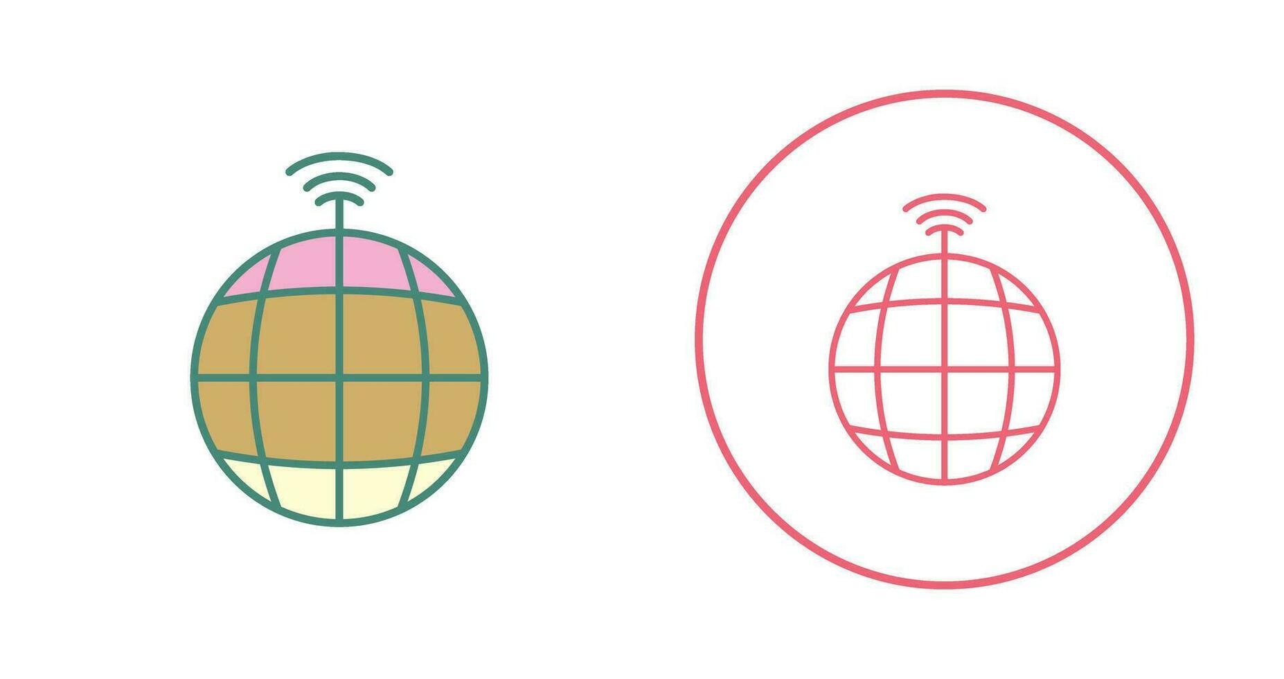 Global Signals Vector Icon