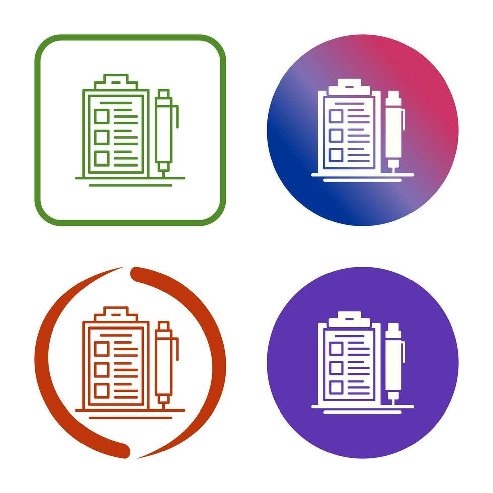 Check List Vector Icon