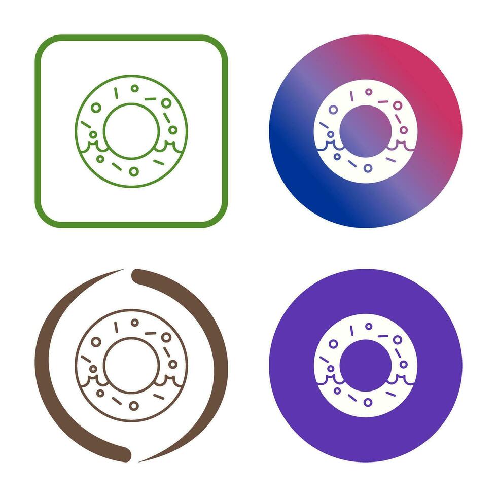 Donut Vector Icon