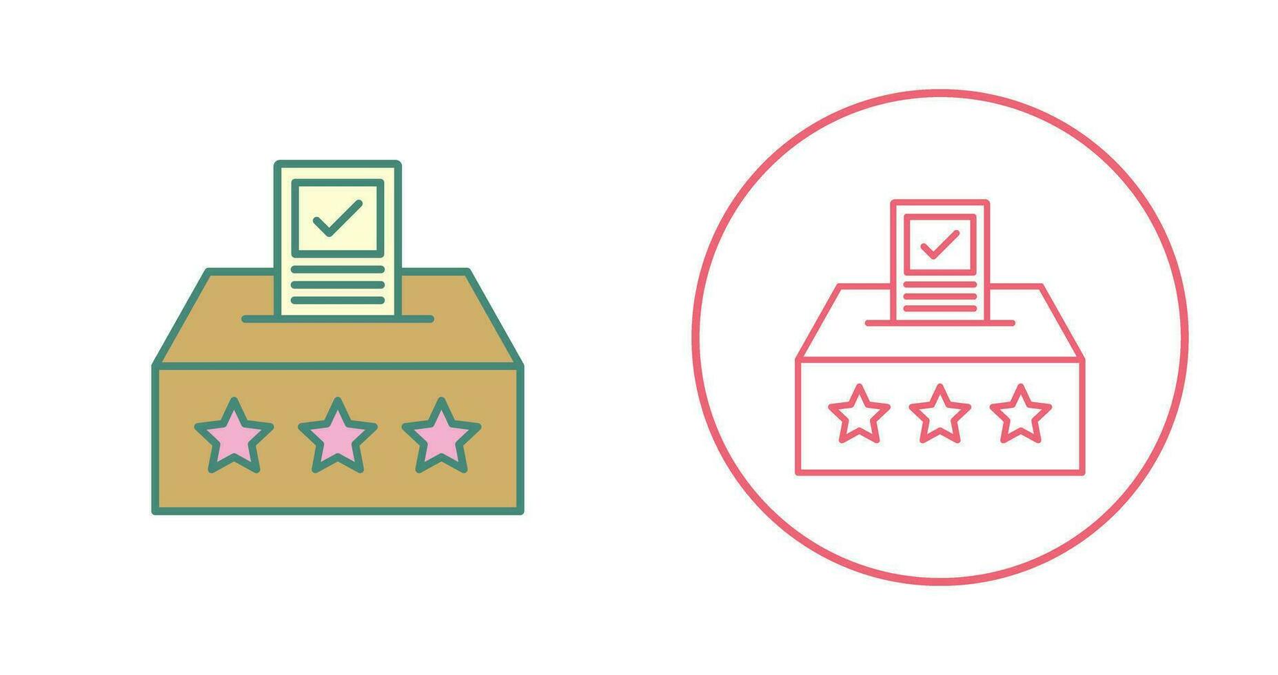 Ballot Vector Icon