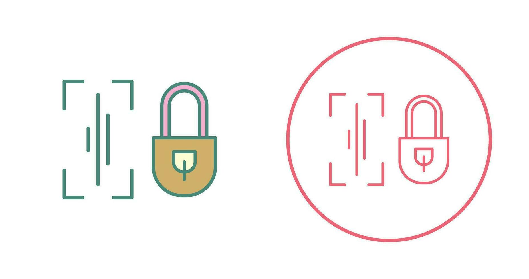 Voice Lock Vector Icon