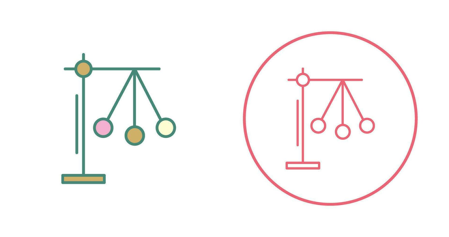 Pendulum Vector Icon