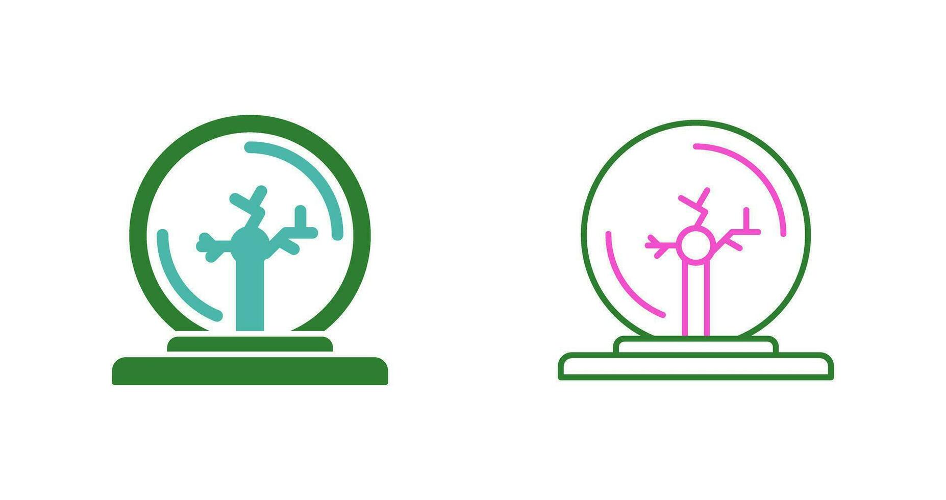 Plasma Ball Vector Icon