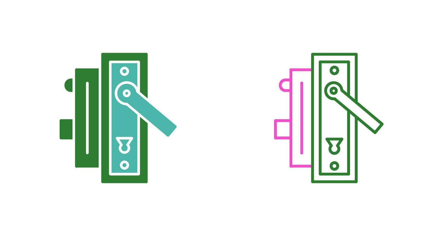 Door Handle Vector Icon