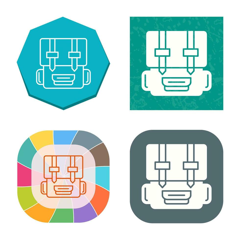 Backpack Vector Icon 34653076 Vector Art at Vecteezy