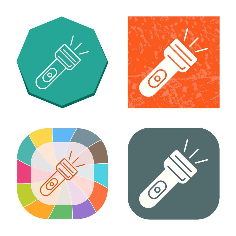 Flash Light Vector Icon