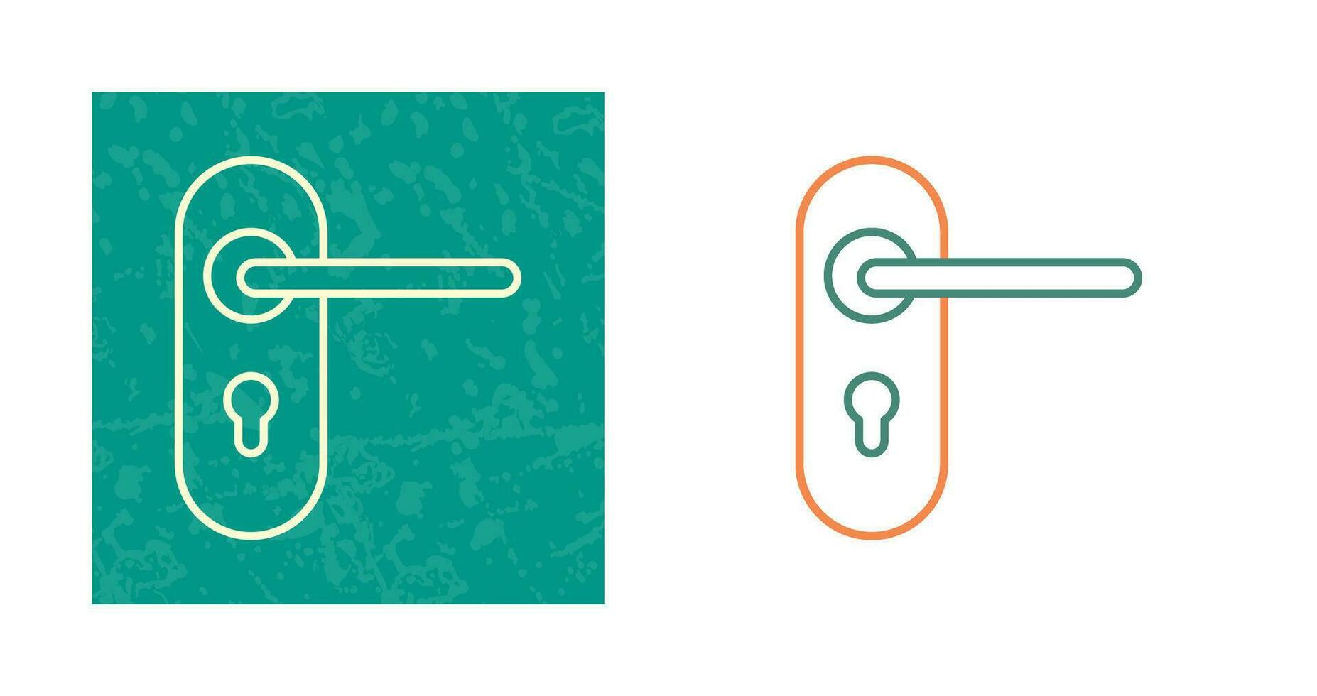 Door Lock Vector Icon