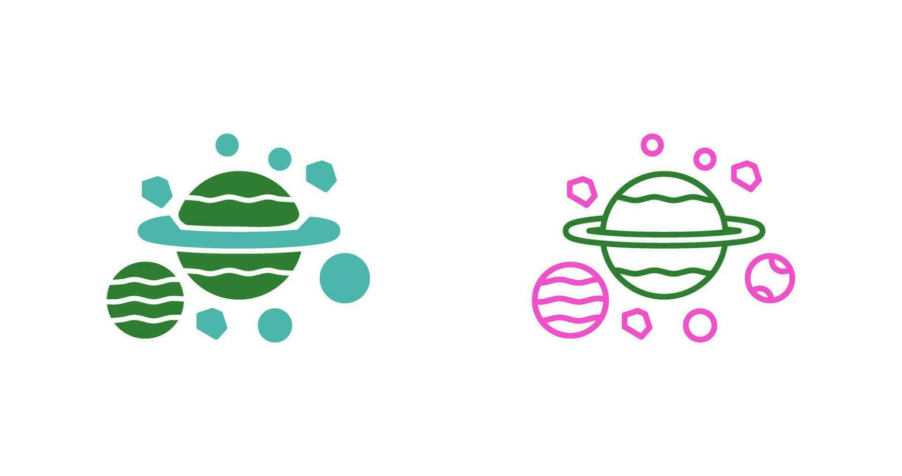 Planets Vector Icon