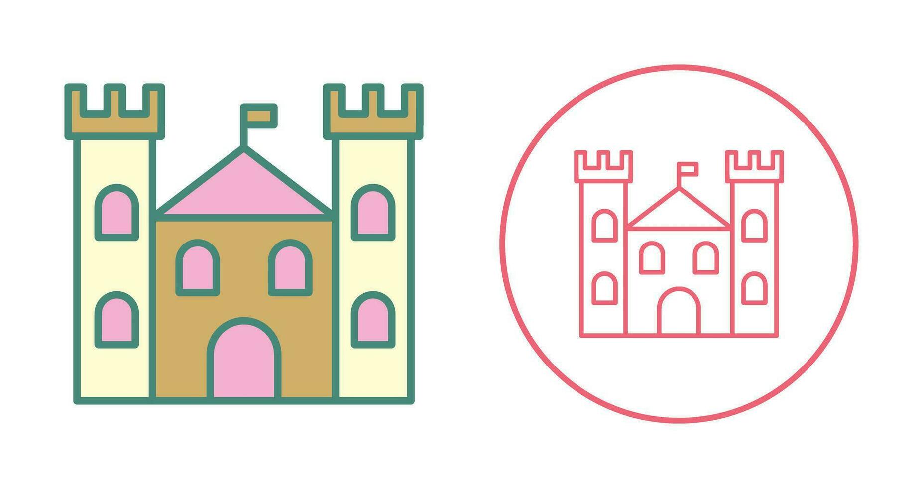 Castle Vector Icon