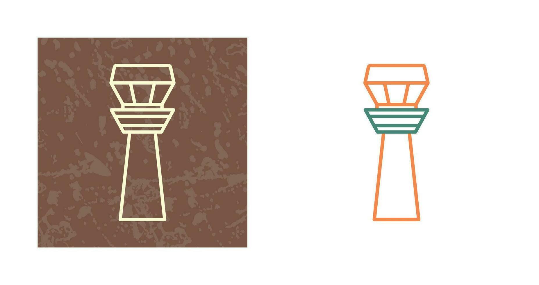 Control Tower Vector Icon