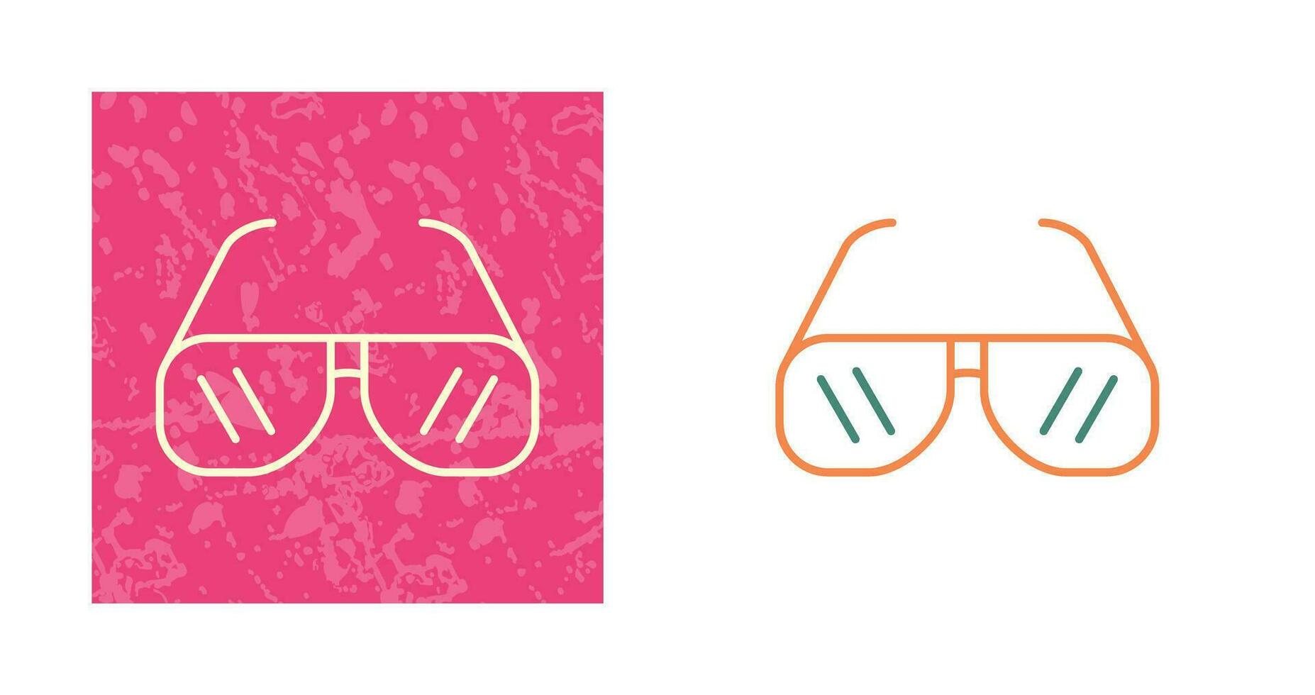 Sun Glasses Vector Icon