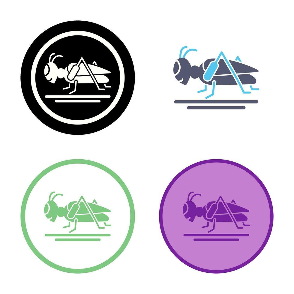 Grasshopper Vector Icon