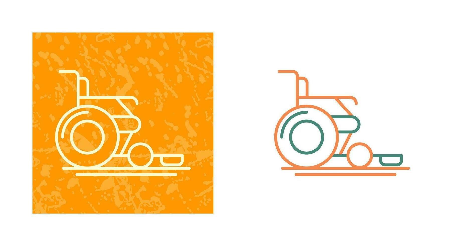 Wheel Chair Vector Icon