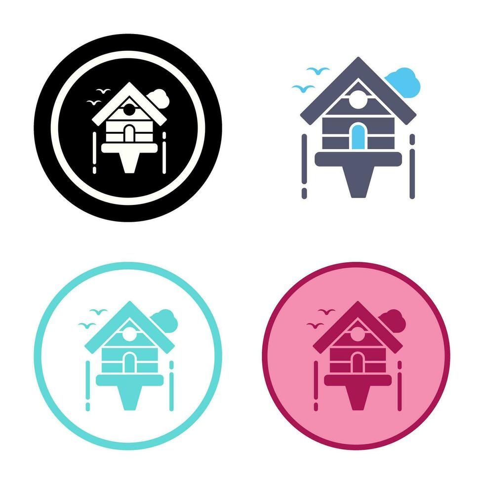 Birdhouse Vector Icon