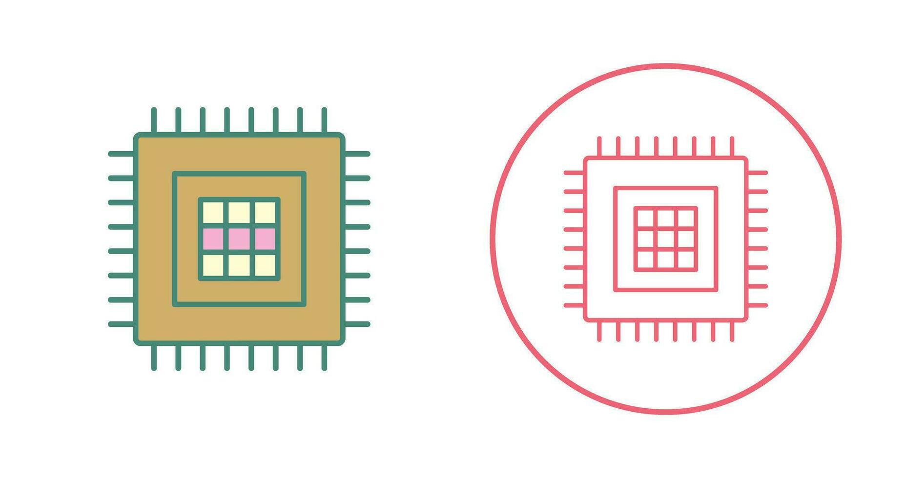 Processor Vector Icon