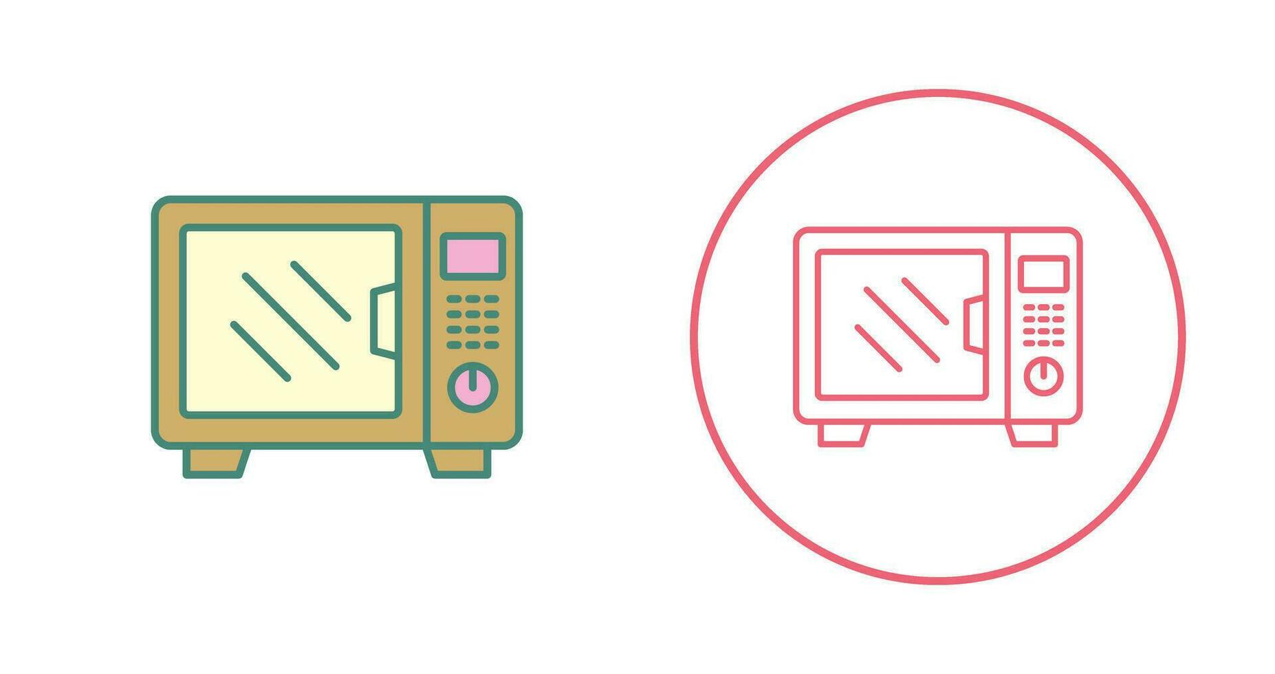 Microwave Vector Icon