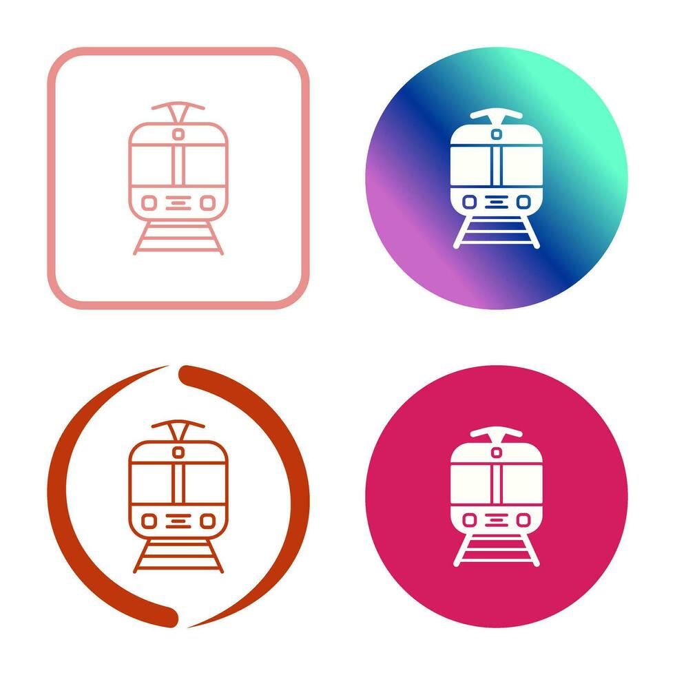Tram Vector Icon