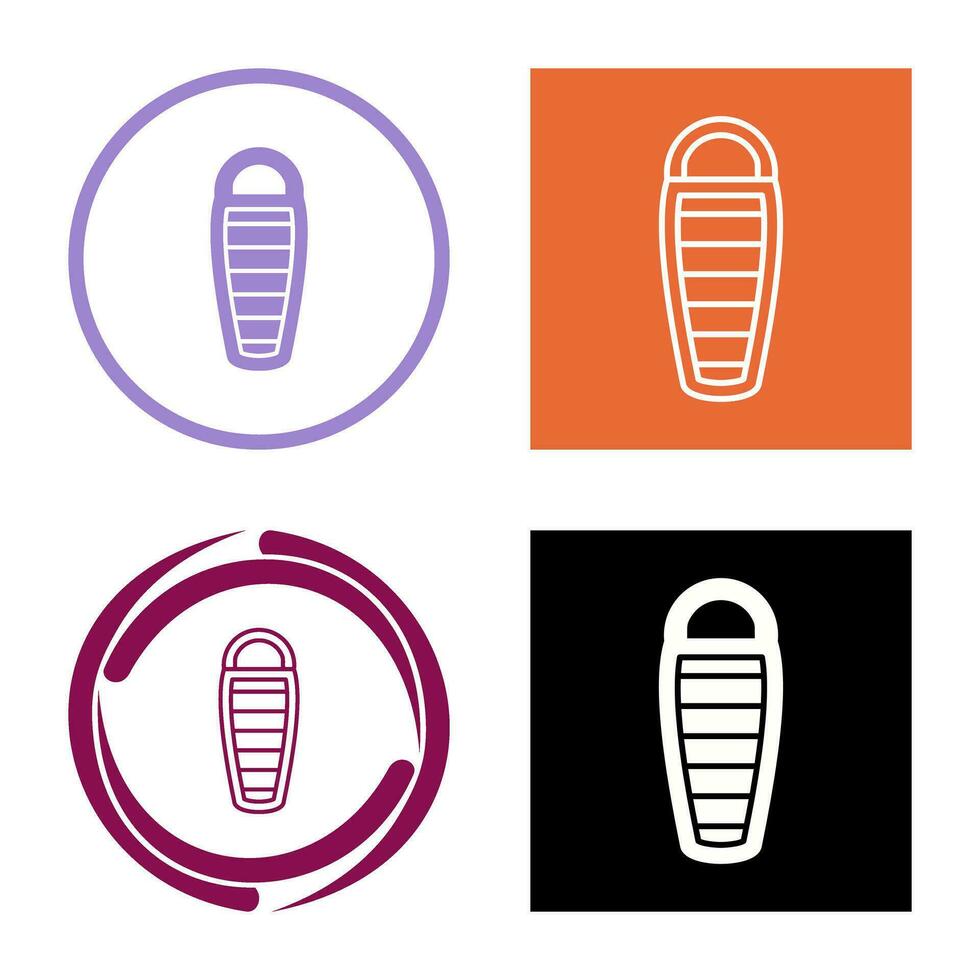 Sleeping Bag Vector Icon