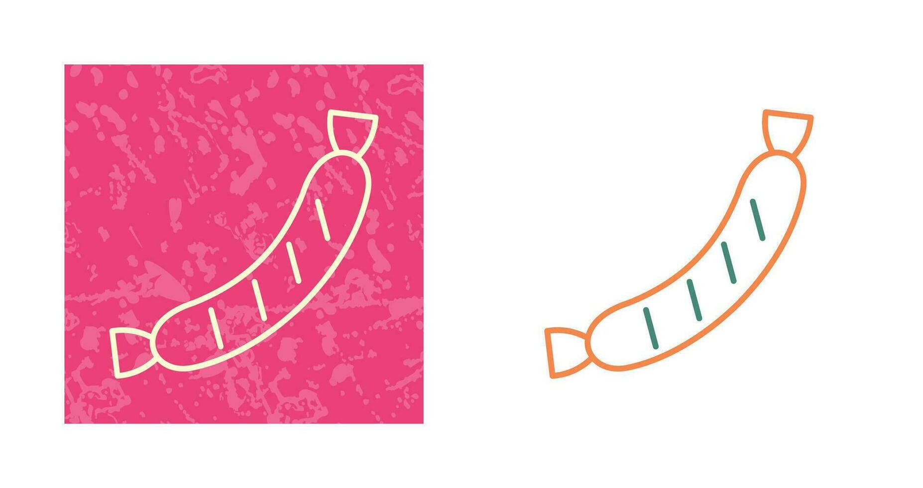 Sausage Vector Icon