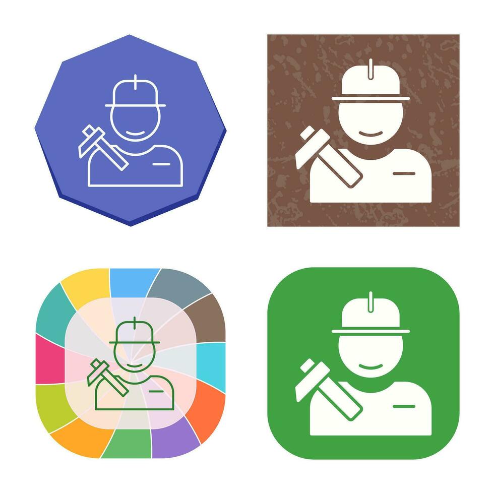 Worker Vector Icon