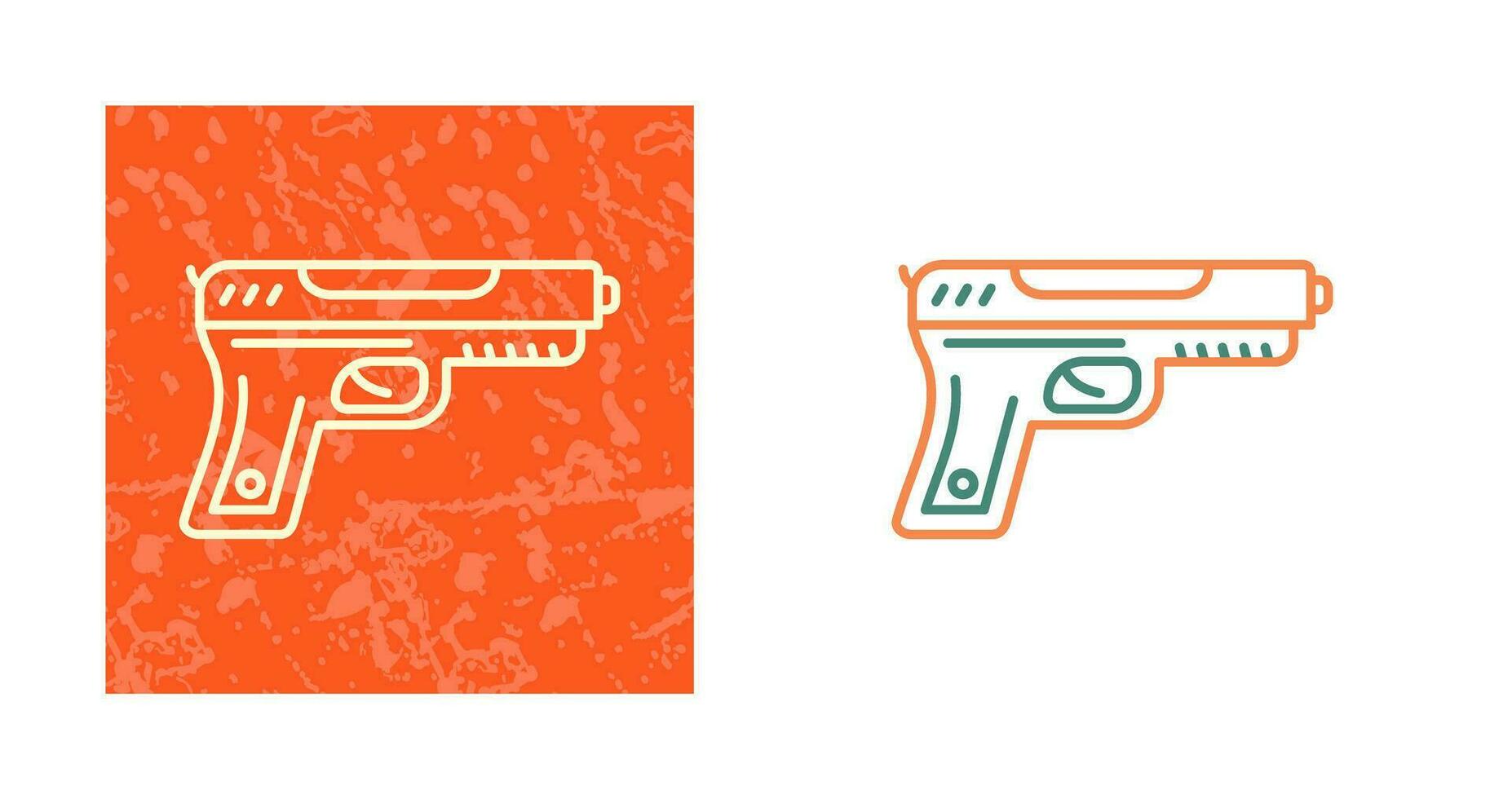 icono de vector de pistola