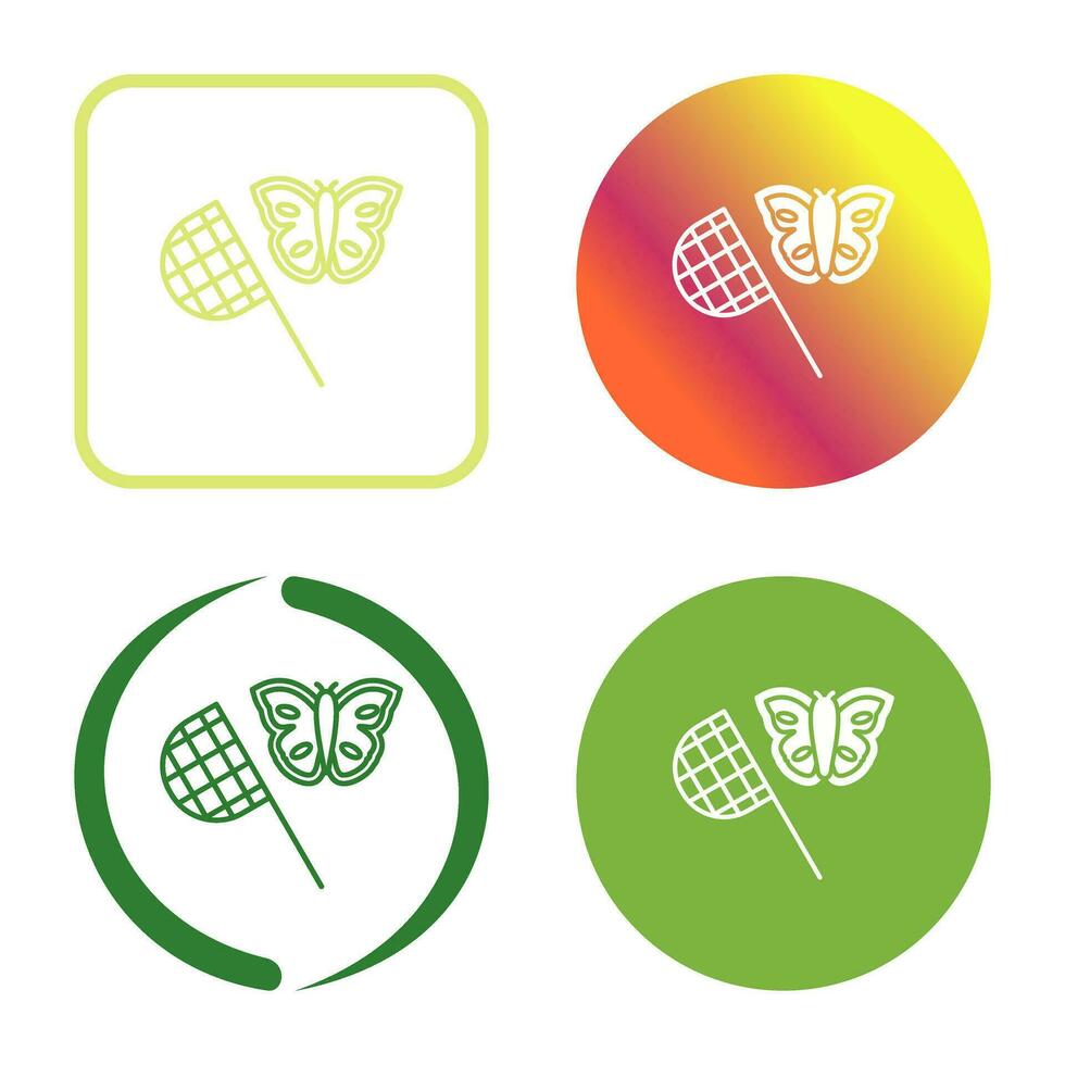 Butterfly Catcher Vector Icon