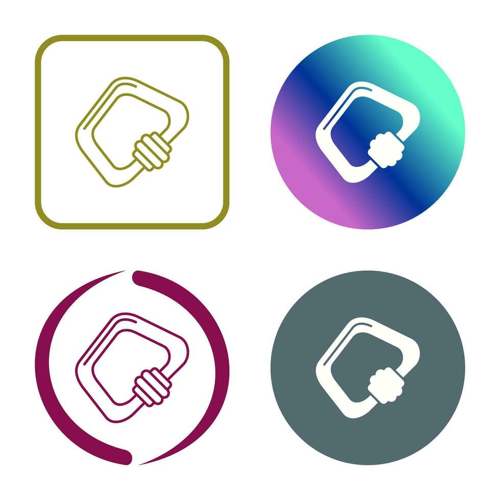 Carabiner Vector Icon