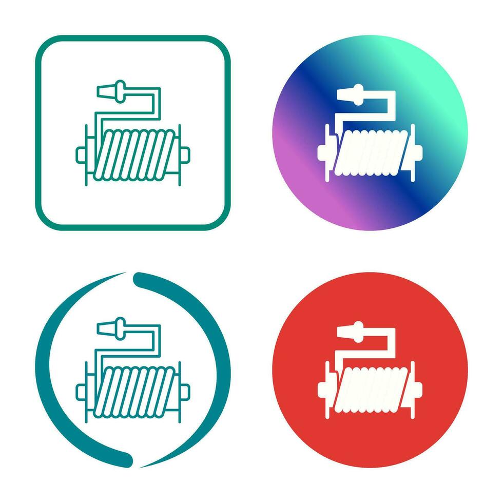 Water Hose Vector Icon