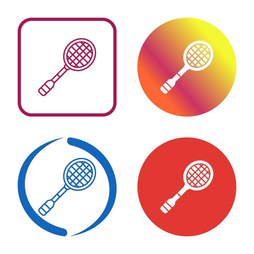 Racket Vector Icon