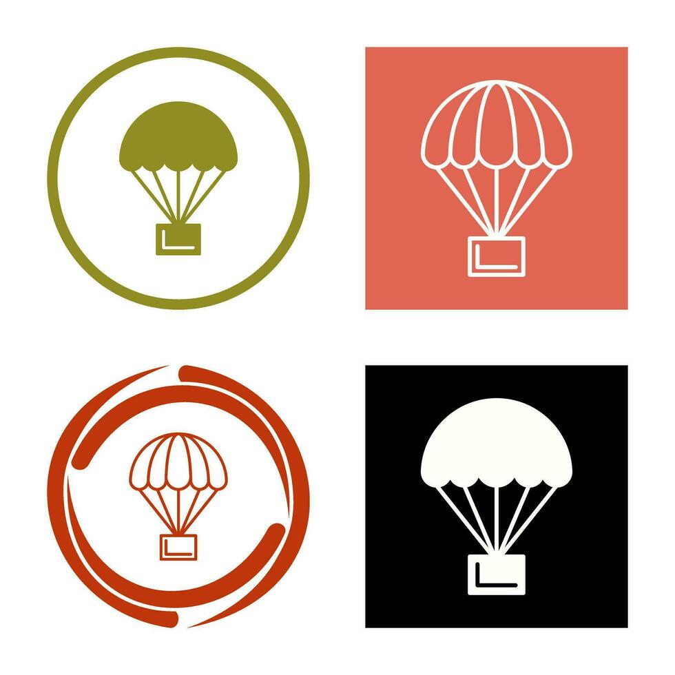 Parachute Vector Icon