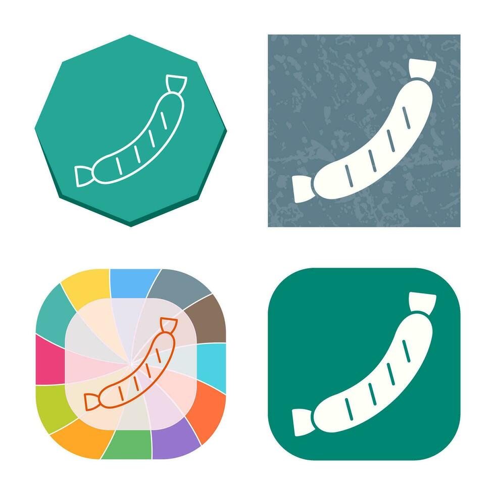 Sausage Vector Icon